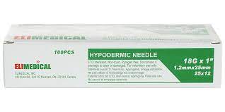 NDL1825_Cats_Eli Medical Hypodermic Needles_18G x 1