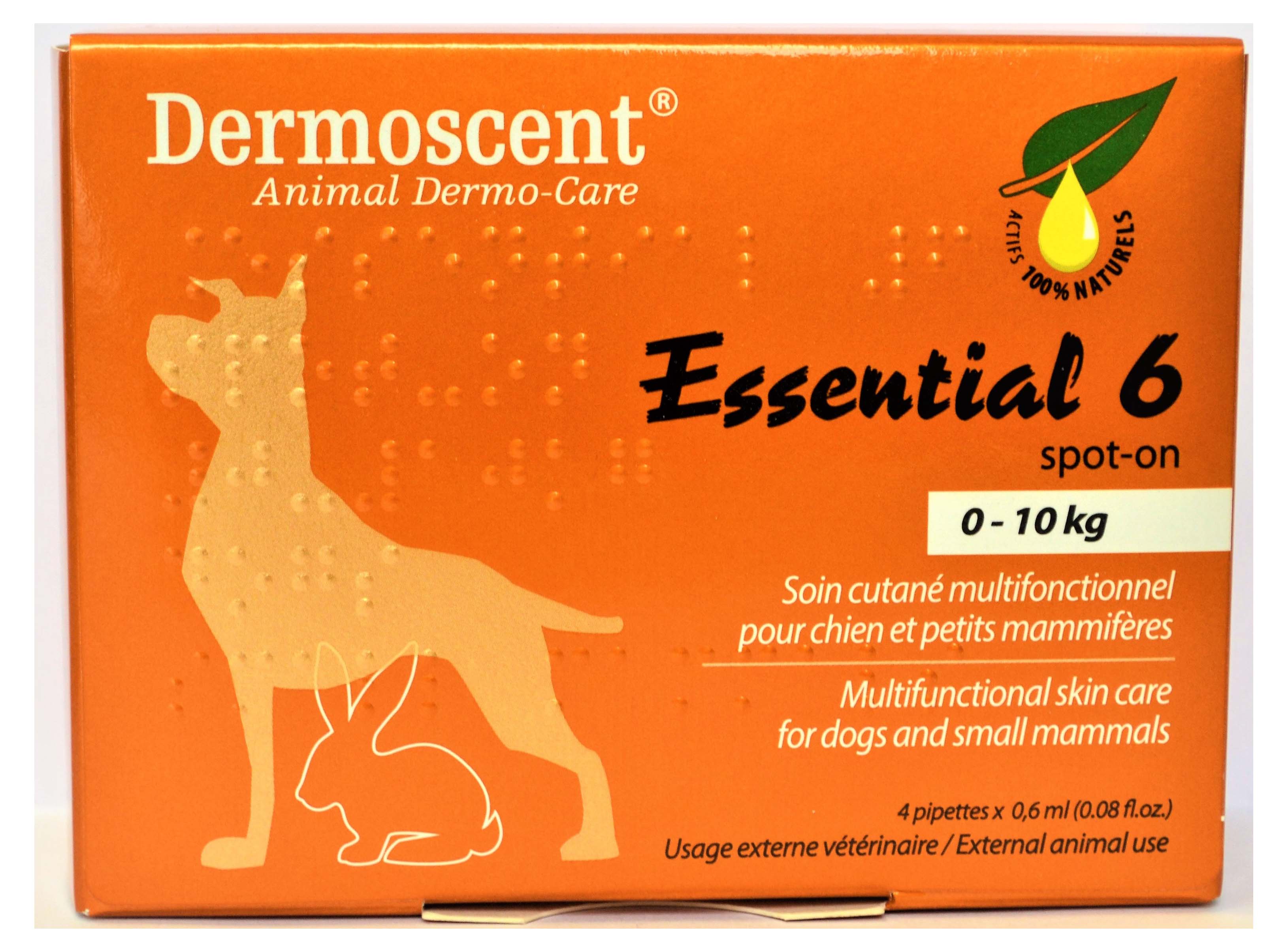 Essential 6 Spot-on Multifunctional Skin Care For Dogs and Small Mammals - %Single%