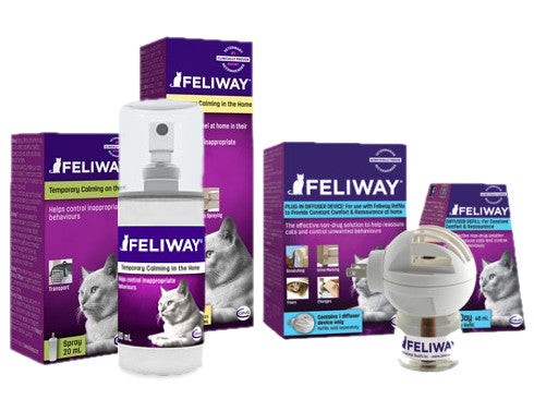 Feliway Classic Calming Starter Kit - Diffuser and Refill For Cats - %Single%
