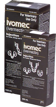 Ivomec (Ivermectin) Injectable Parasite Treatment
