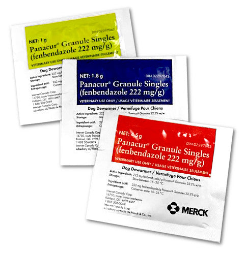 Panacur (fenbendazole) Granule 222 mg/g Single Packet - 4.5 g