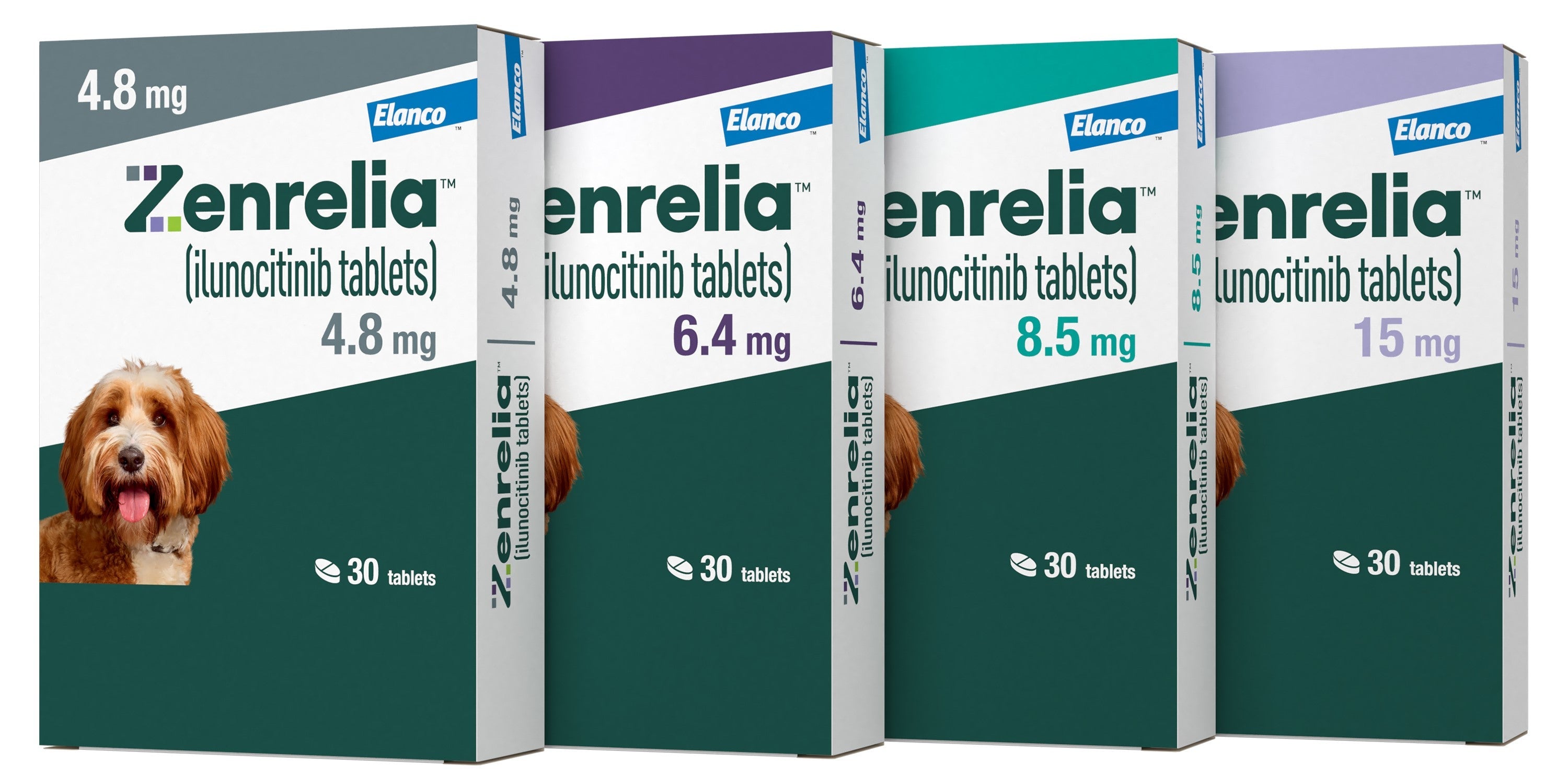 Zenrelia (Ilunocitinib) Allergy Relief Tablets for Dogs