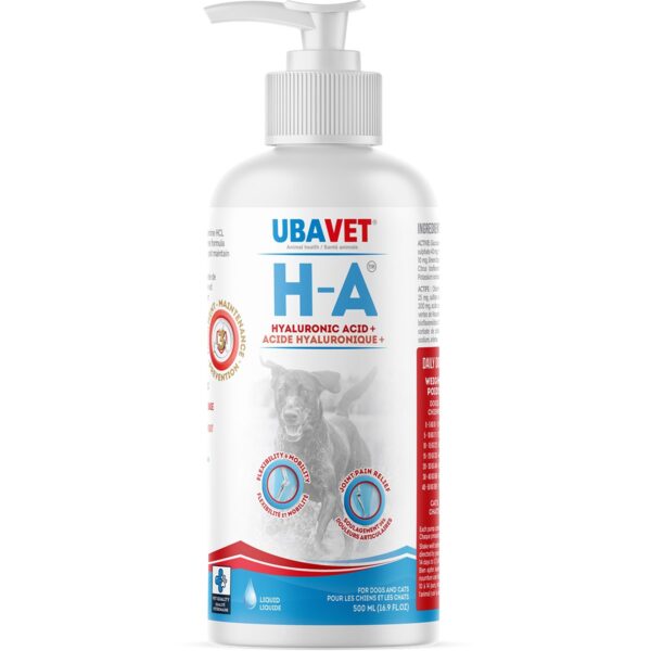 UbaVet H-A Hyaluronic Acid For Cats and Dogs - 250 mL