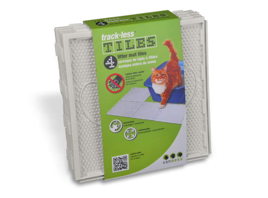 VAN NESS Trackless Litter Mat Tiles