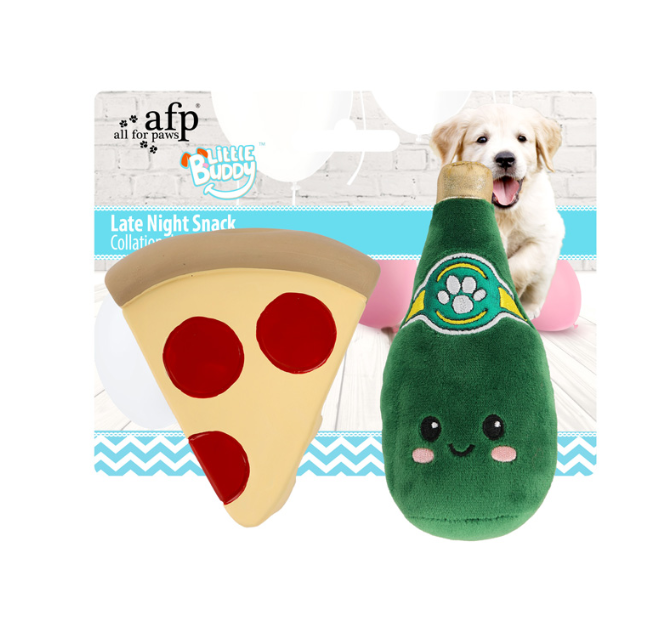 All For Paws Little Buddy Dog Toy Late Night Snacks