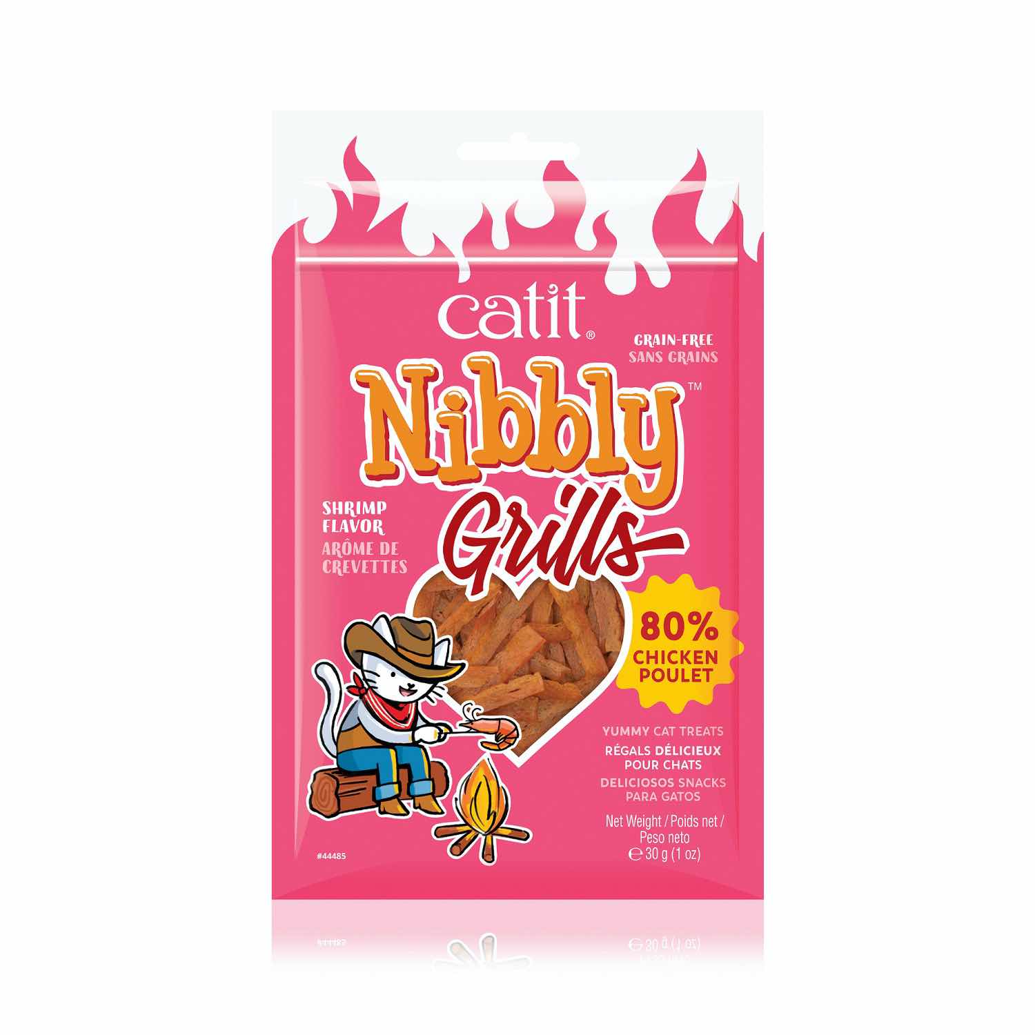 Catit Nibbly Grills For Cats Chicken & Shrimp