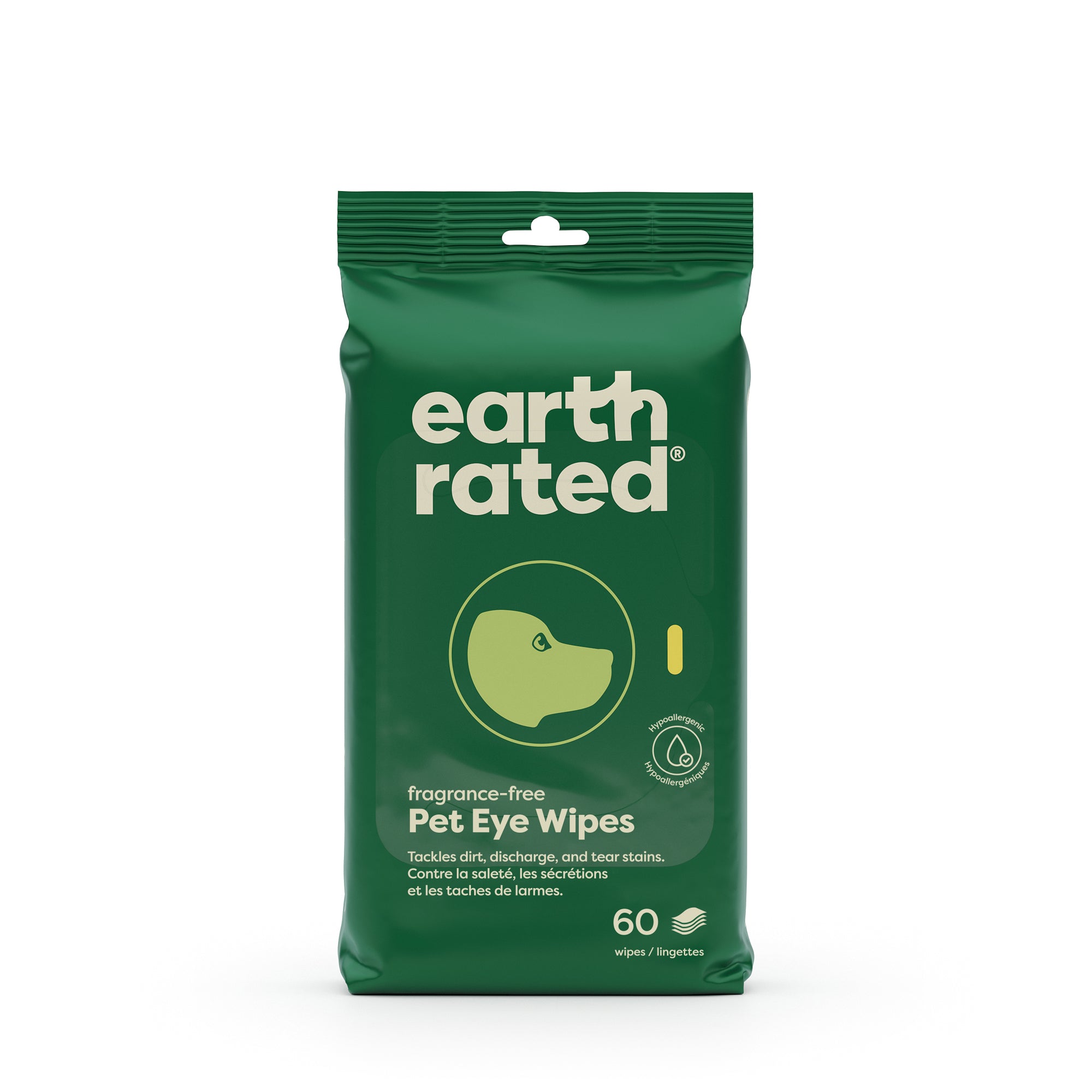 Earth Rated Pet Eye Wipes