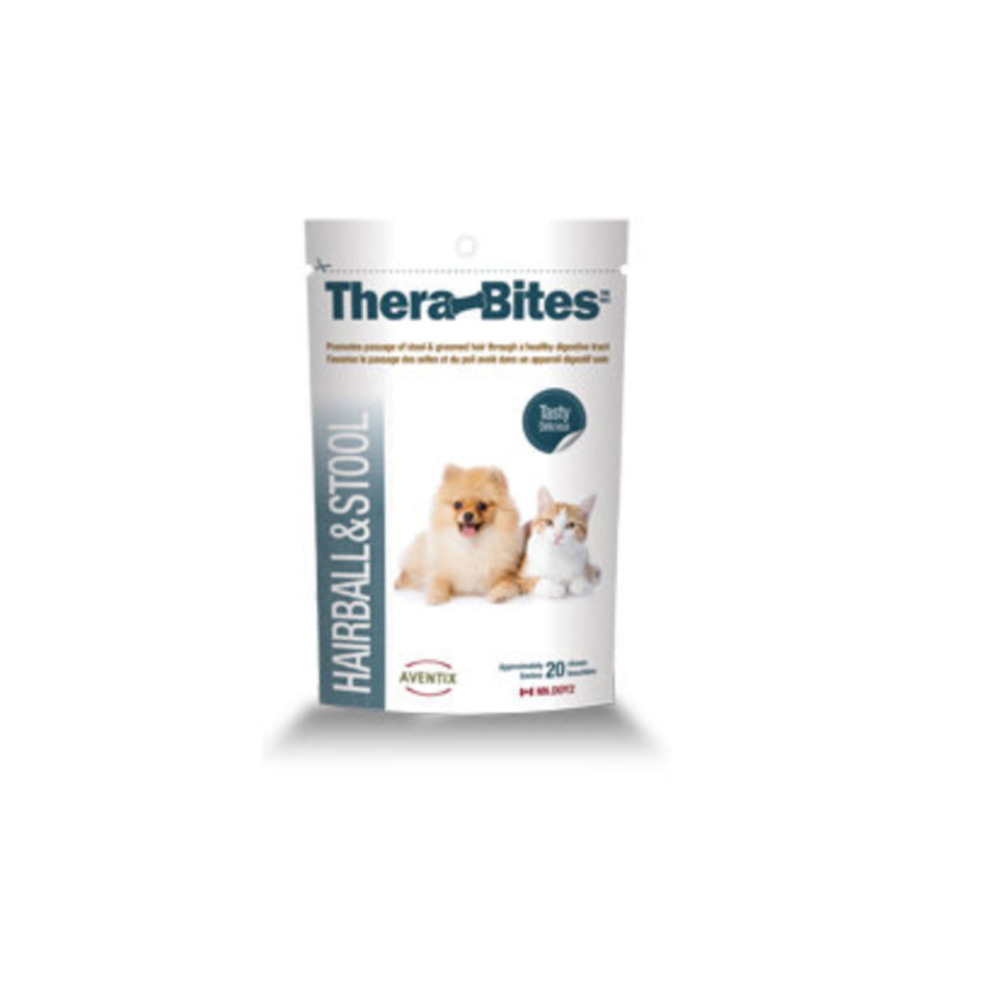 Aventix Thera-Bites Hairball & Stool Chews For Cats & Dogs