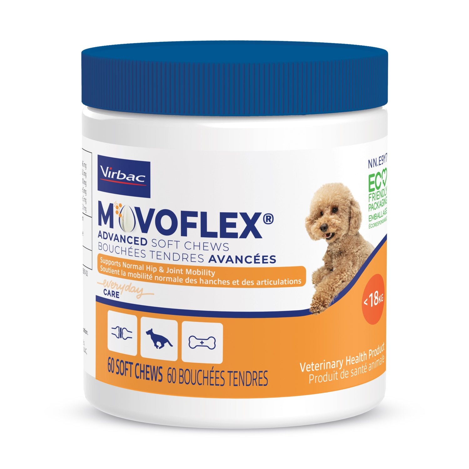 Virbac Movoflex Advanced Soft Chews For Dogs 60 Count
