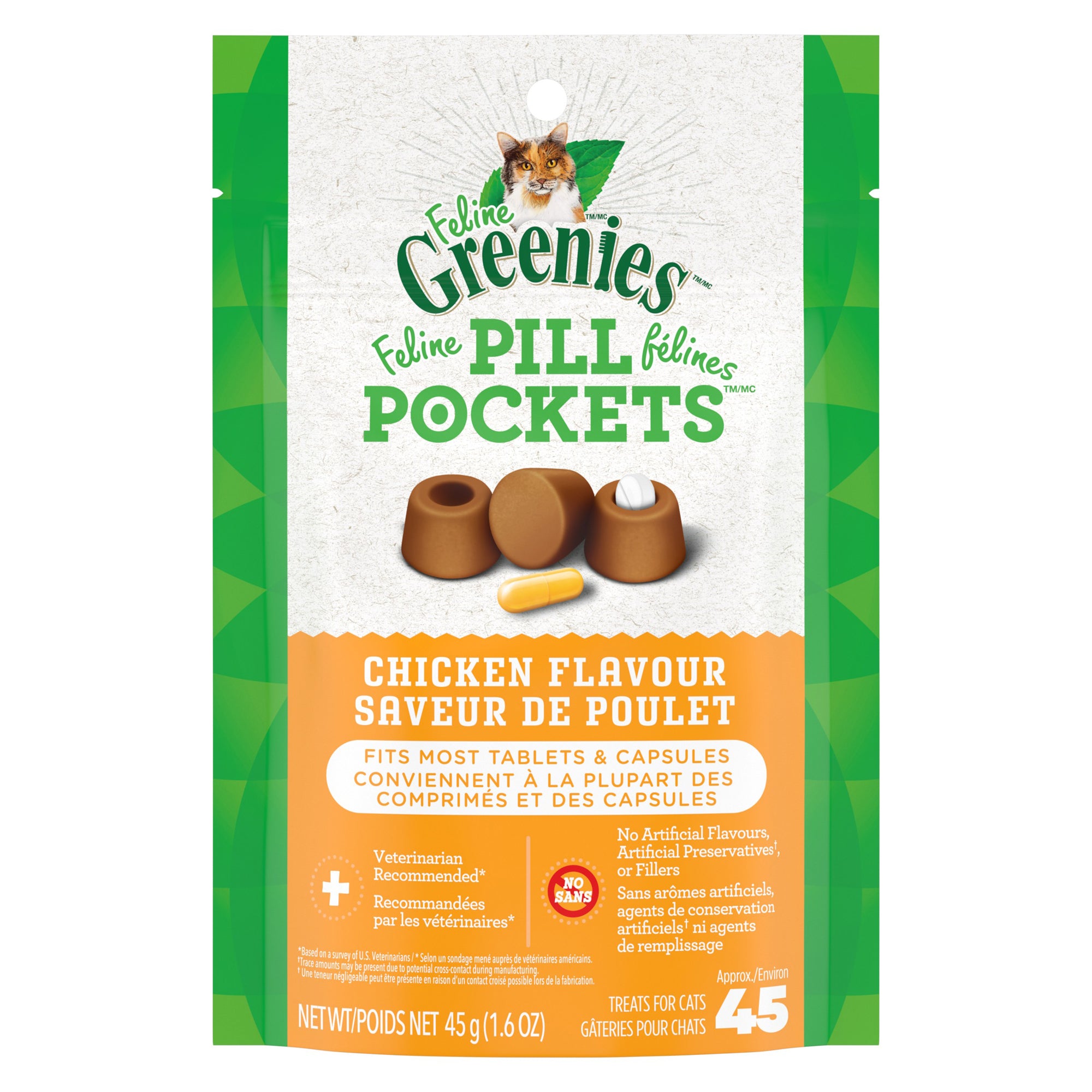 Greenies Pill Pockets for Tablets & Capsules for Cats