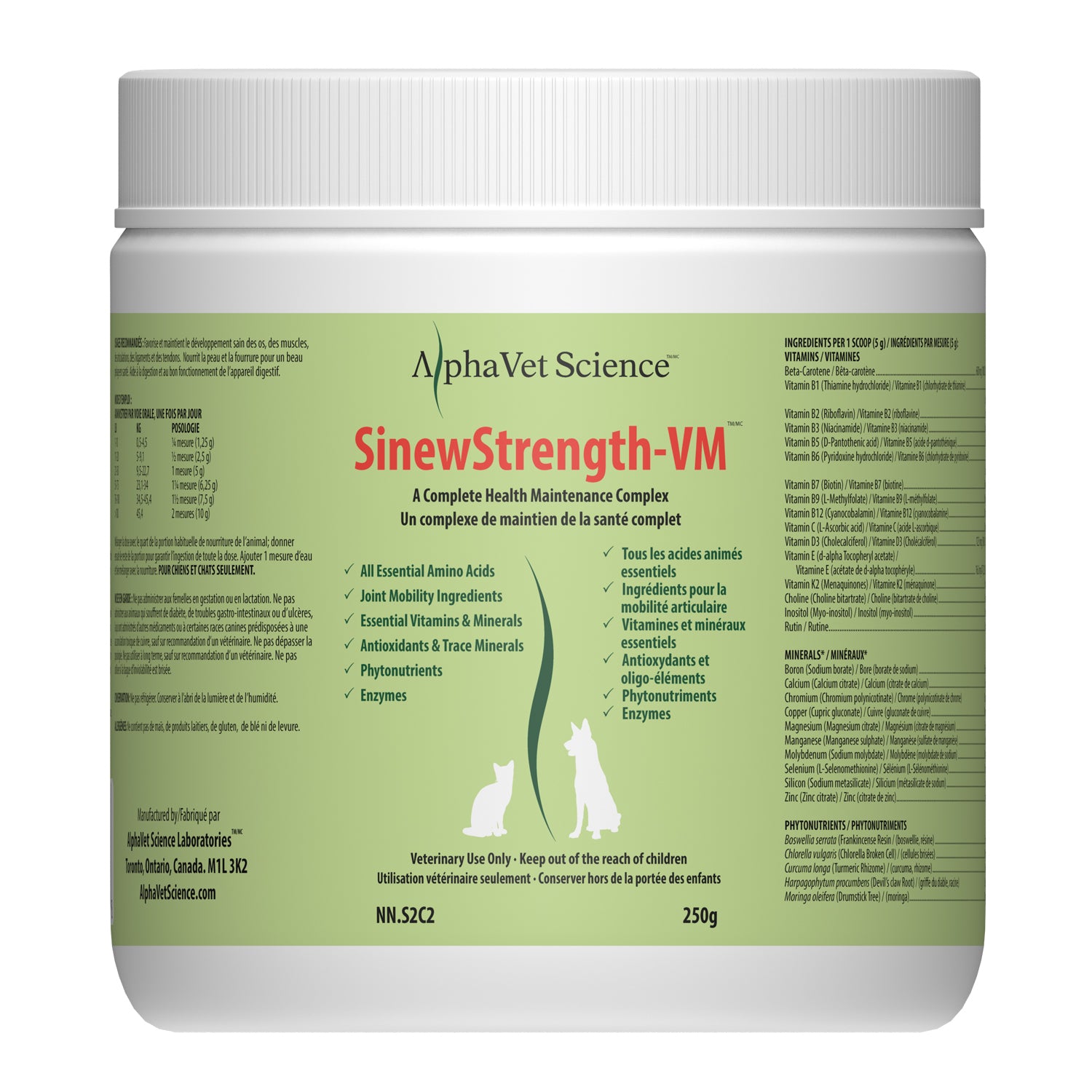 Alpha Vet Science Sinew Strength-VM
