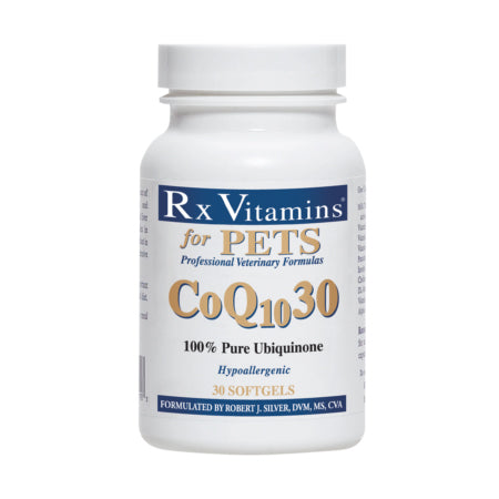Rx Vitamins CoQ10-30 Coenzyme Q10 Supplement For Dogs & Cats 30 Count - %Single%