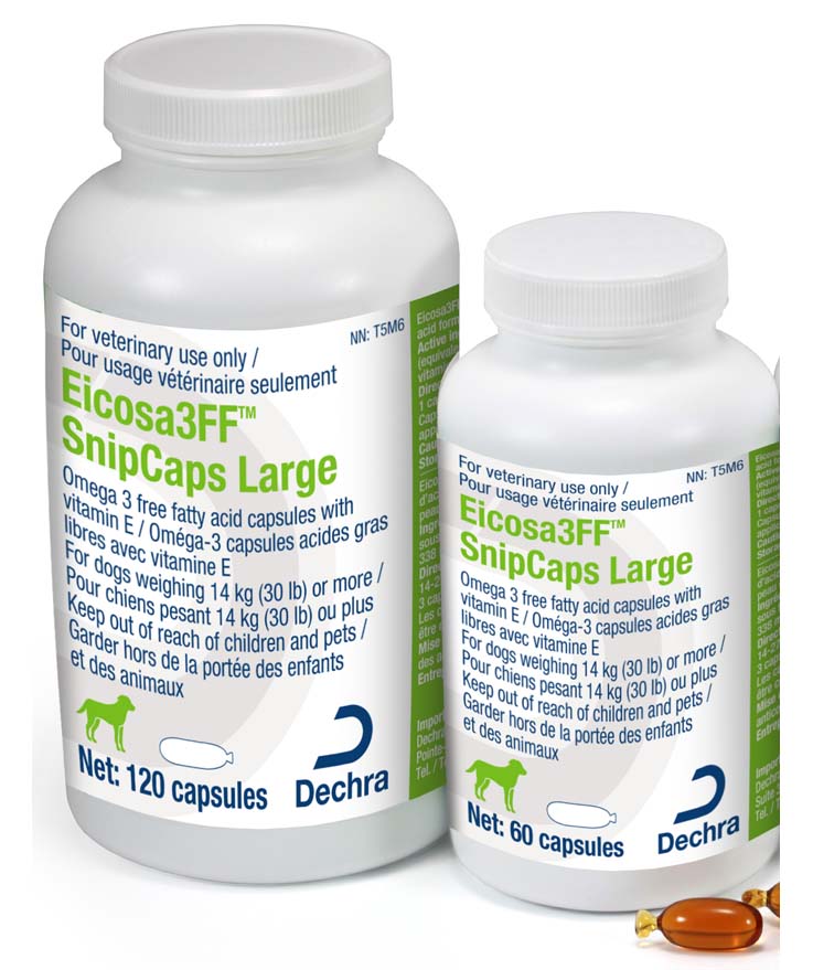 Eicosa 3FF SnipCaps Omega 3 Free Fatty Acid Capsules - Large