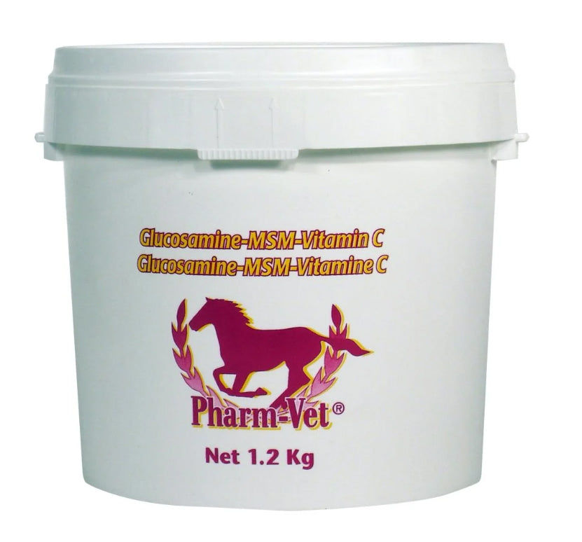 Pharm-Vet Glucosamine-MSM Vitamin C Supplement - %Single%