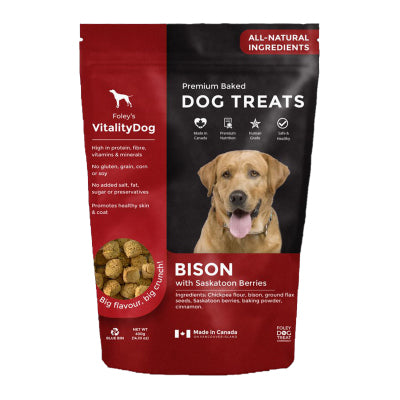 VitalityDog Grain Free Gourmet Dog Treats Venison with Blueberry & Apple