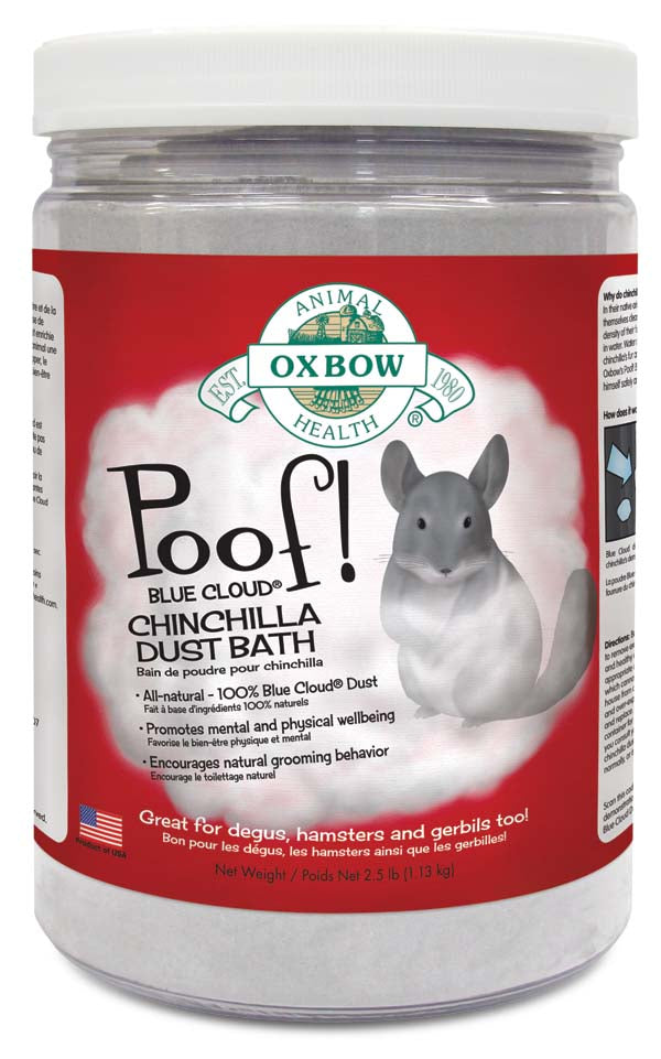 Poof! Chinchilla Dust Bath