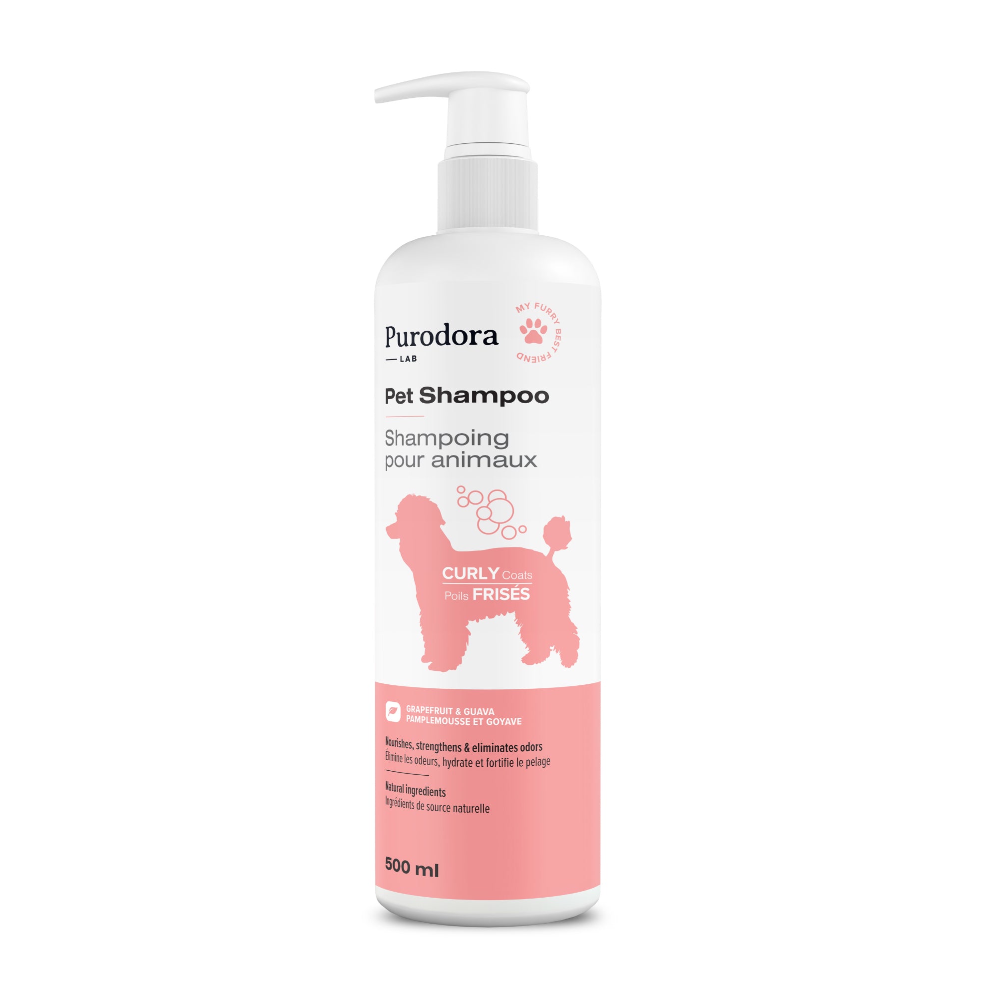 Purodora Pet Shampoo For Curly Coats