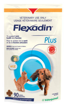 Flexadin Plus Healthy Joint Health Supplement Chews For Cats and Small Dogs - 30 Chews