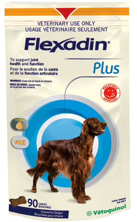 Flexadin Plus Healthy Joint Health Supplement Chews For Medium and Large Dogs