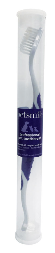 Petsmile Professional Dual-End Pet Toothbrush