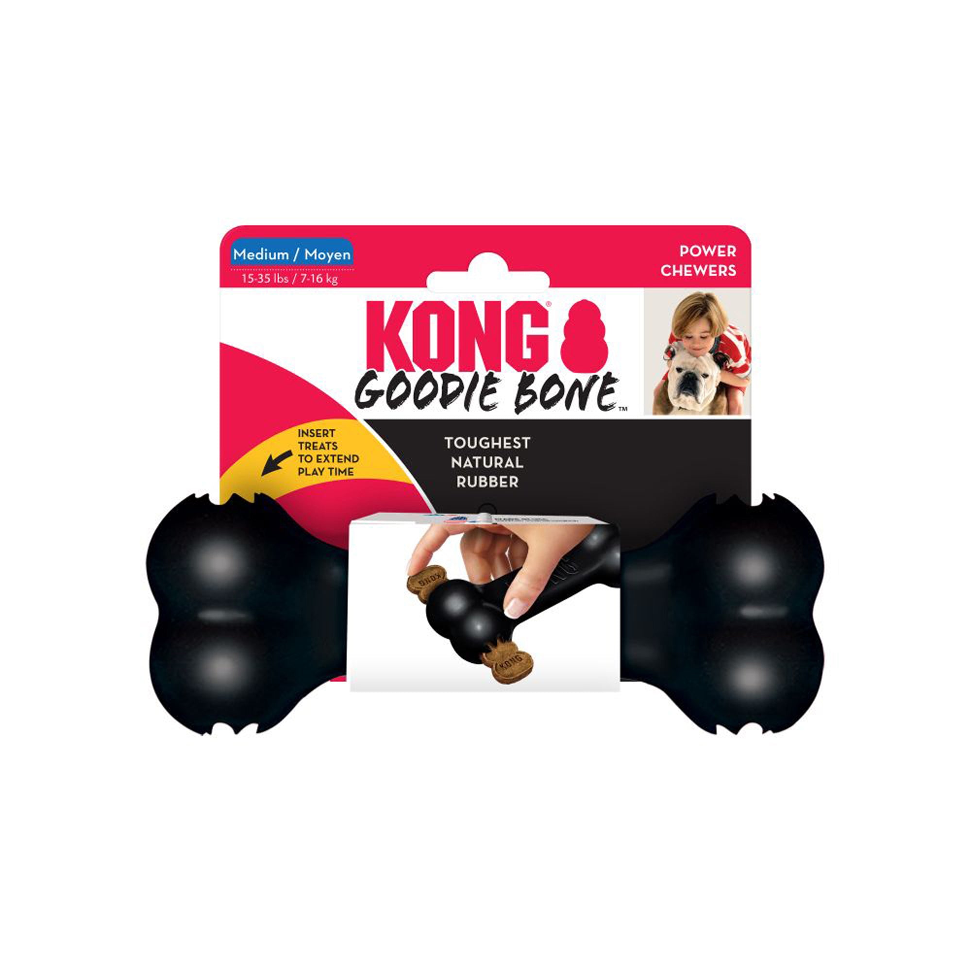 KONG Extreme Goodie Bone Dog Toy - Medium