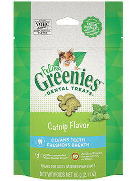 Greenies Dental Treats for Cats Catnip Flavour