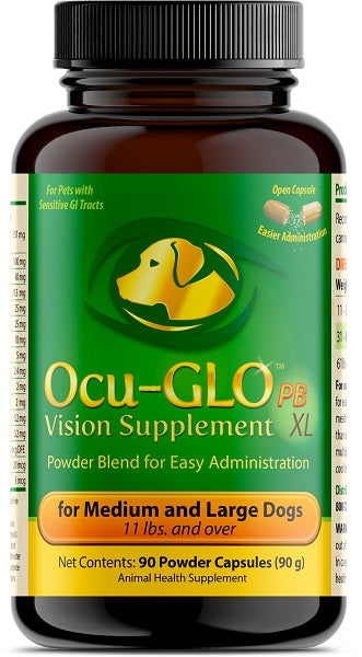 Ocu-Glo Vision Supplement Powder Blend For Dogs 90 Count - %Single%