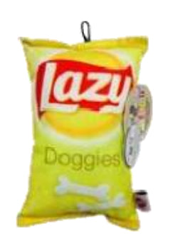 Snack Series Plush Dog Toy Lazy Doggies Chips