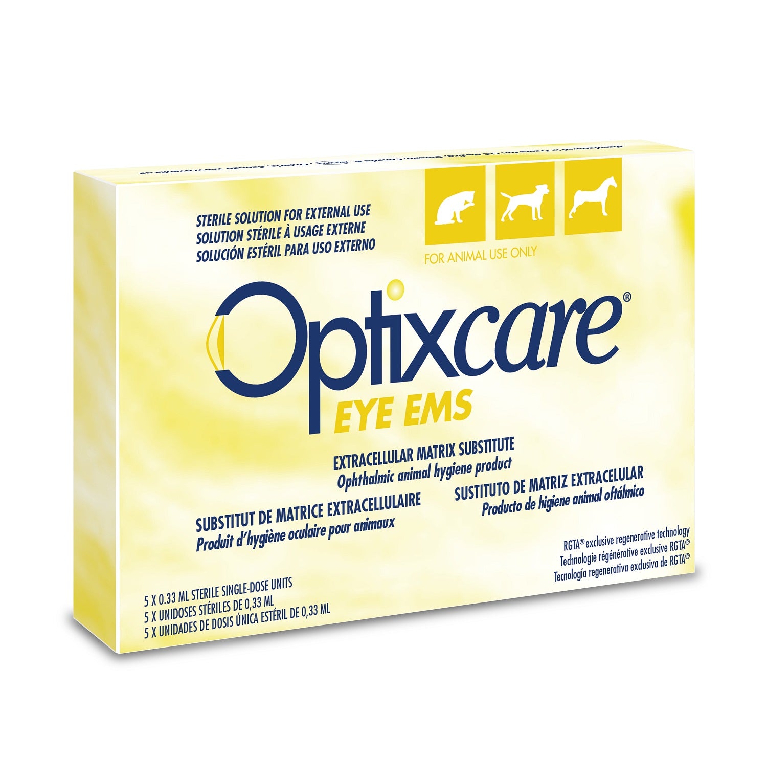 Optixcare Eye EMS Unidose 0.33 mL x 5 Count