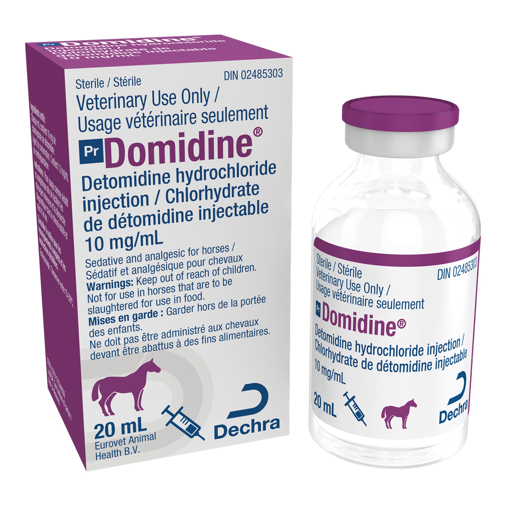 Domidine (detomidine) 10 mg/mL Injectable