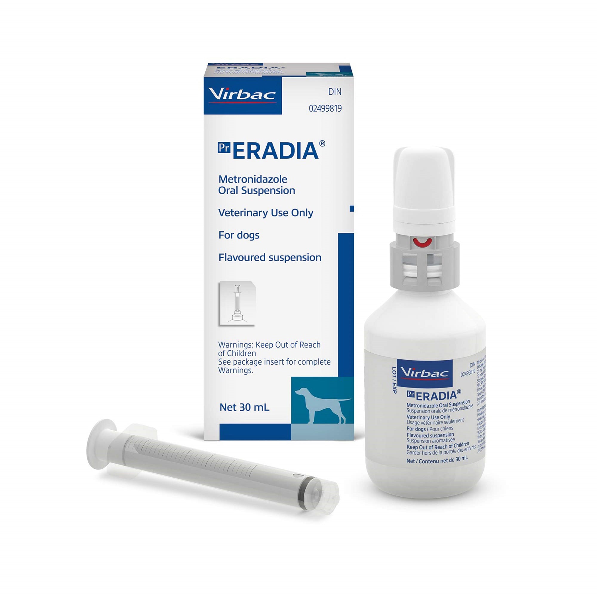 Eradia (Metronidazole) 125 mg/mL Oral Suspension