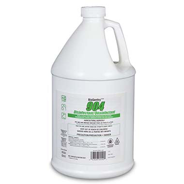 Vetoquinol Biosentry 904 Concentrated Ammonium Disinfectant