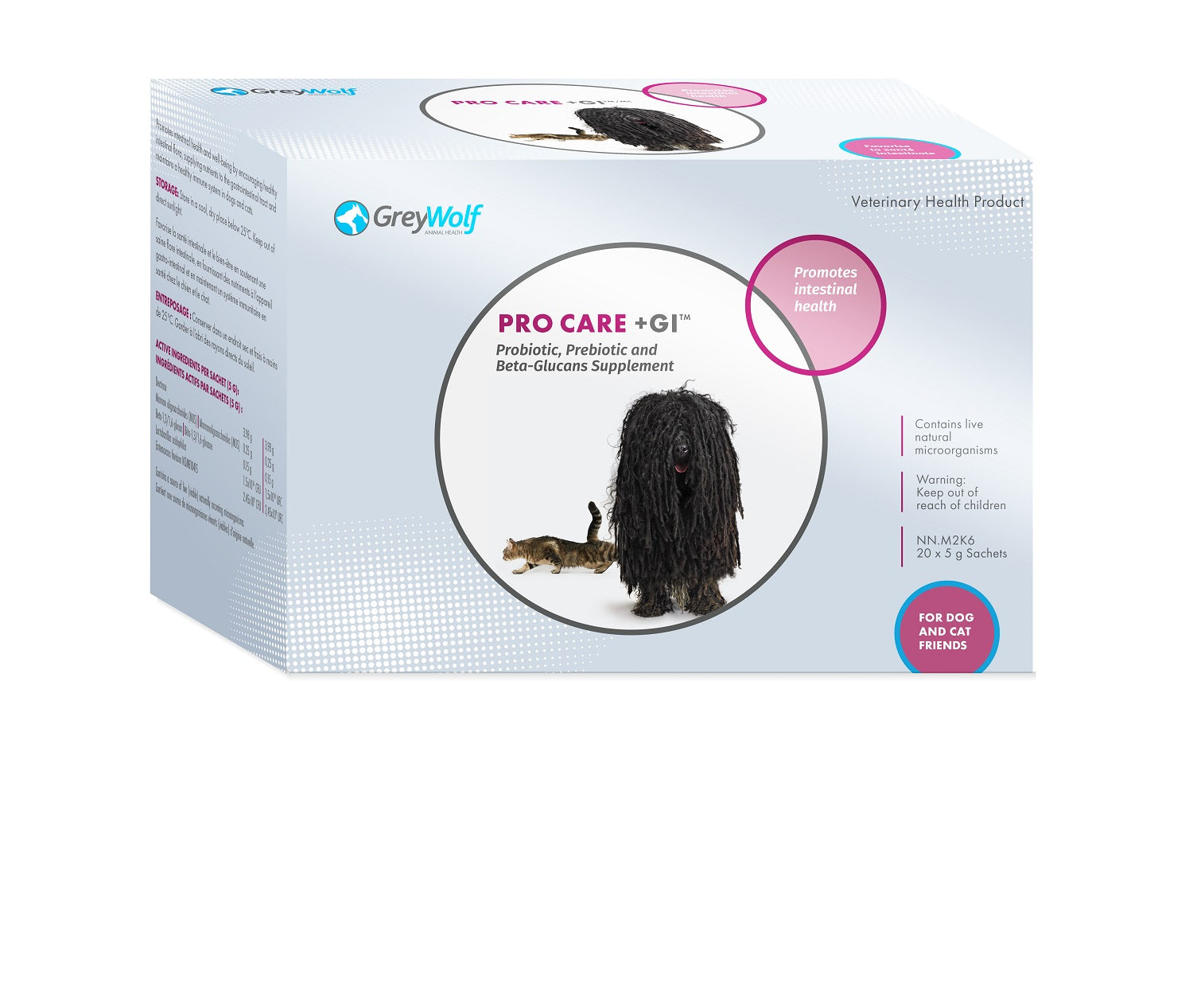 Grey Wolf Pro Care + GI 20 Count