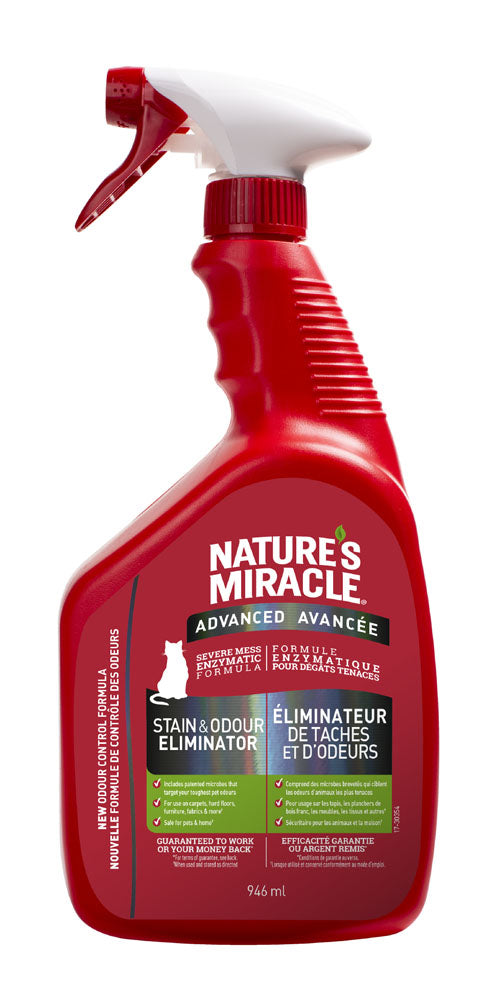 Nature's Miracle Advanced Stain & Odour Remover For Cats