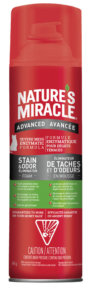 Nature's Miracle Advanced Cat Stain & Odour Foam