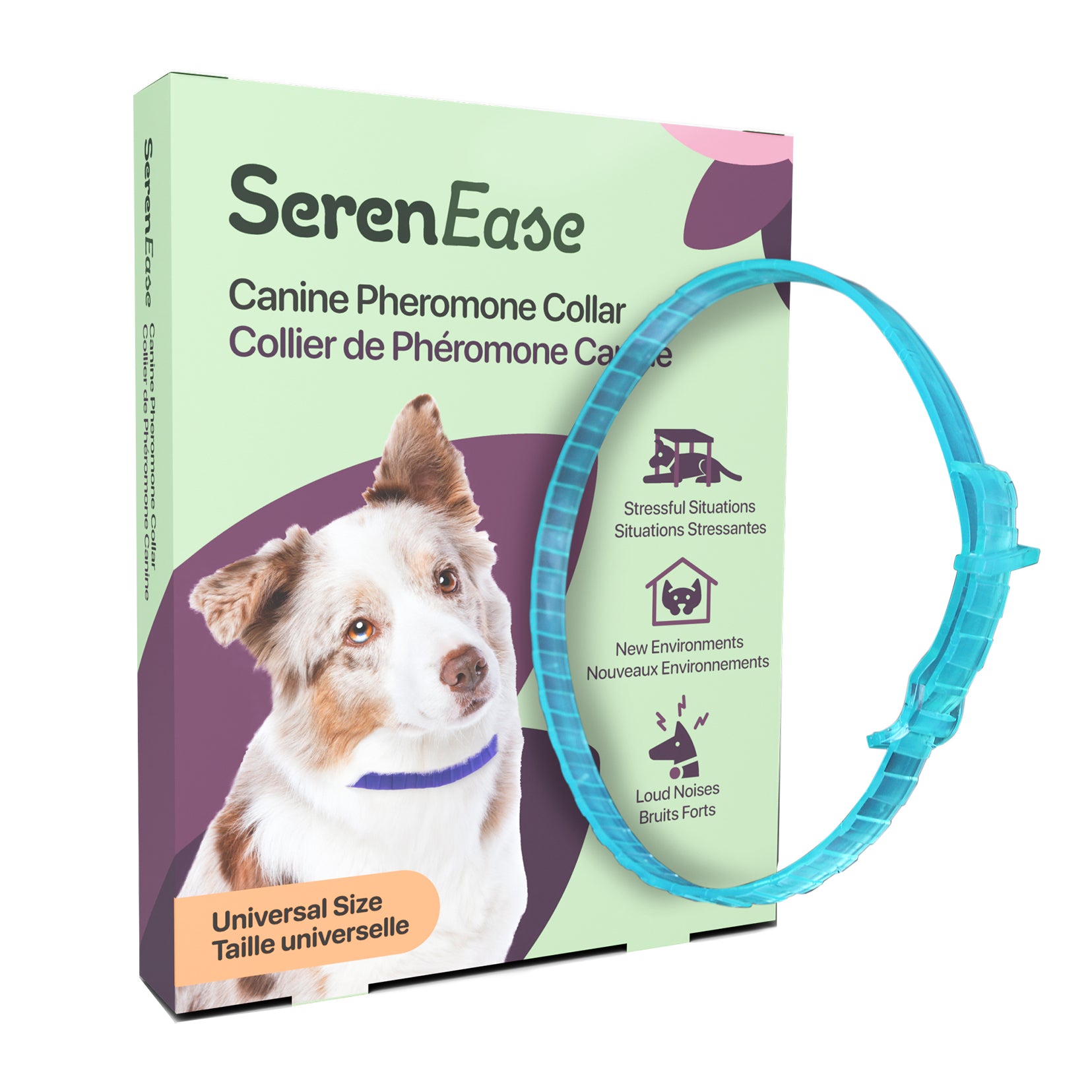 SerenEase Pheromone Collar for Dogs