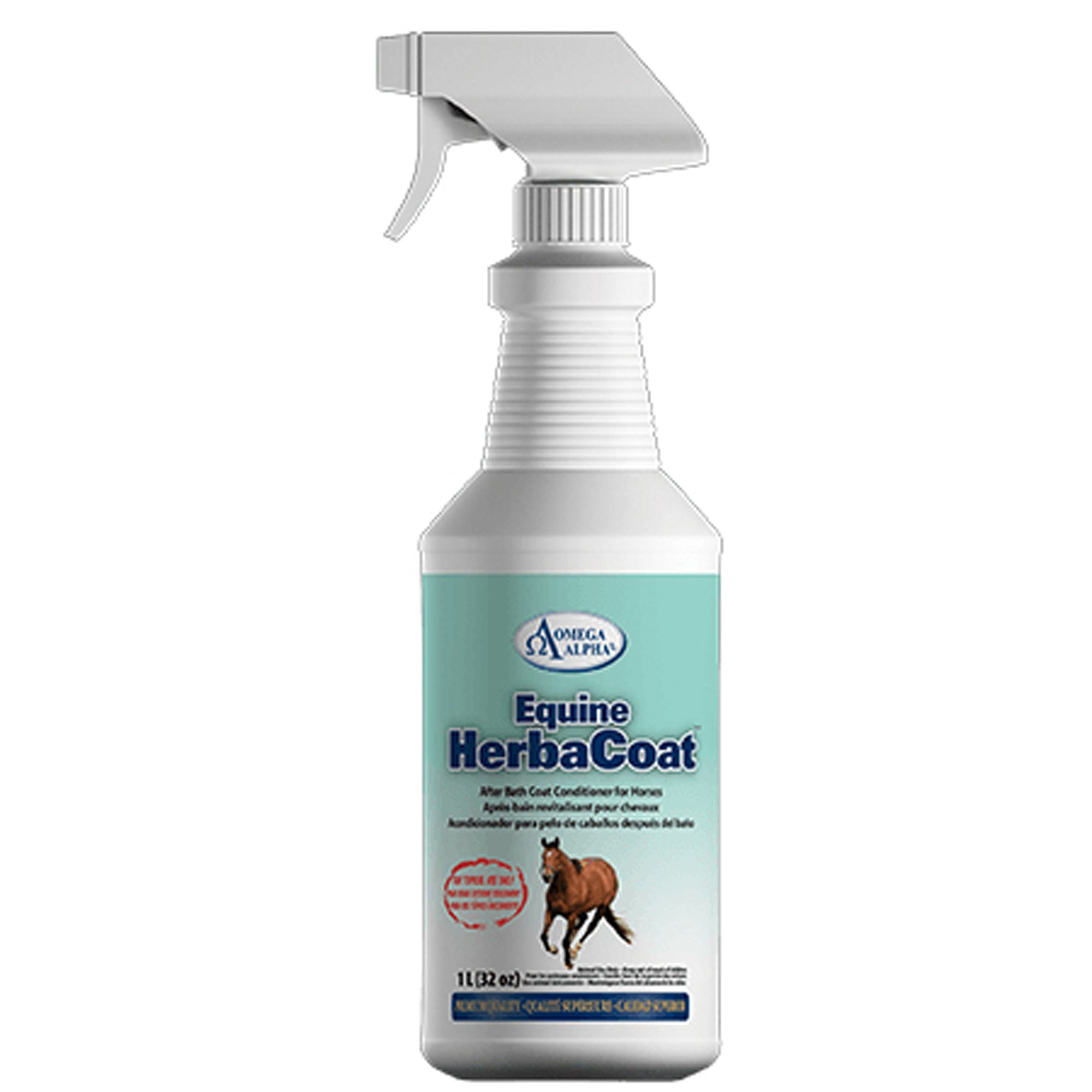 Omega Alpha Equine HerbaCoat Conditioner For Horses