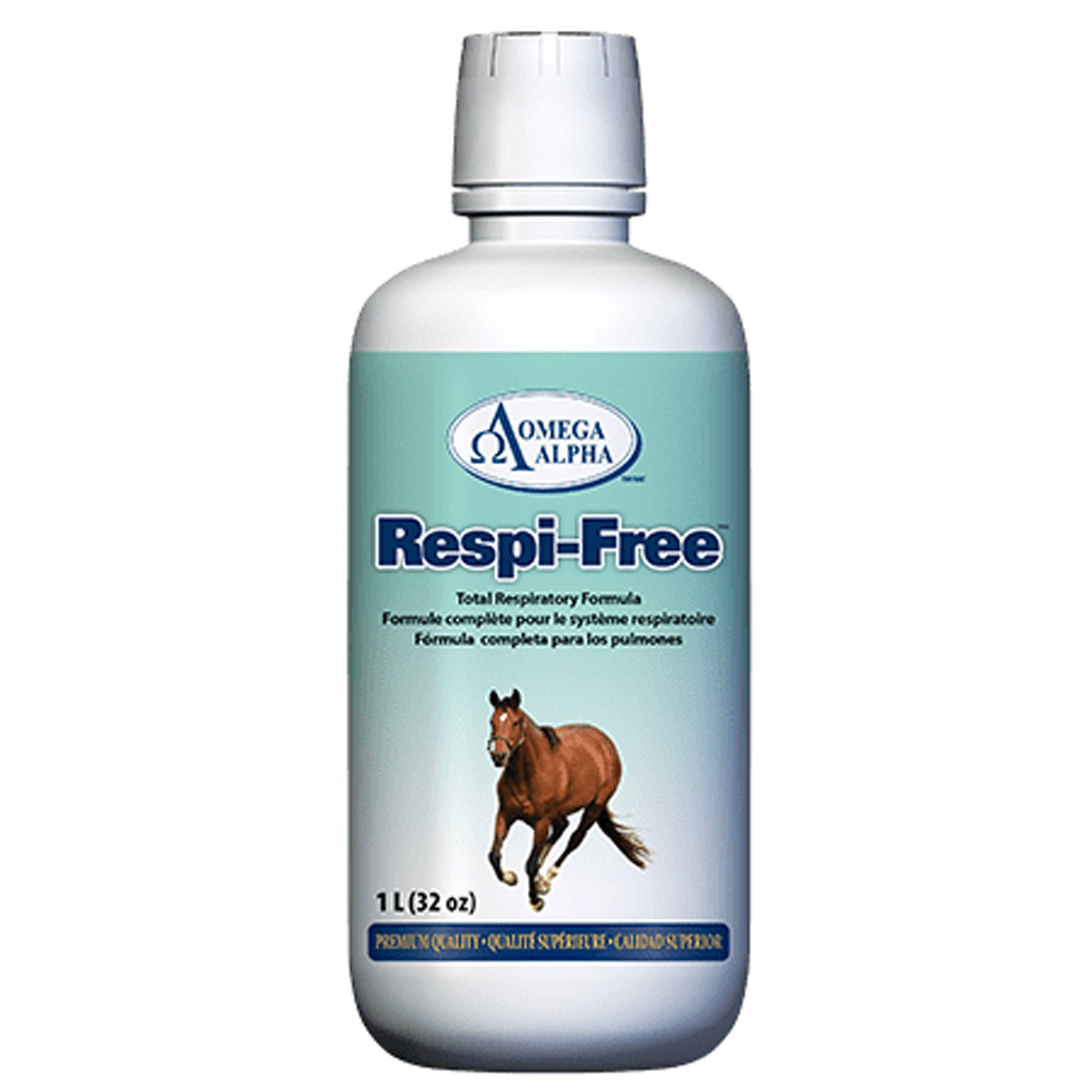 Omega Alpha Equine Respi-Free Supplement For Horses