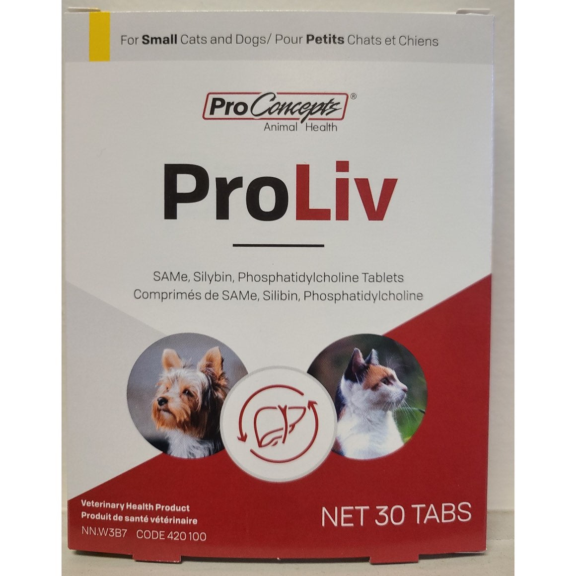 ProLiv Nutritional Supplement Chewable Tablets 30 Count - Medium