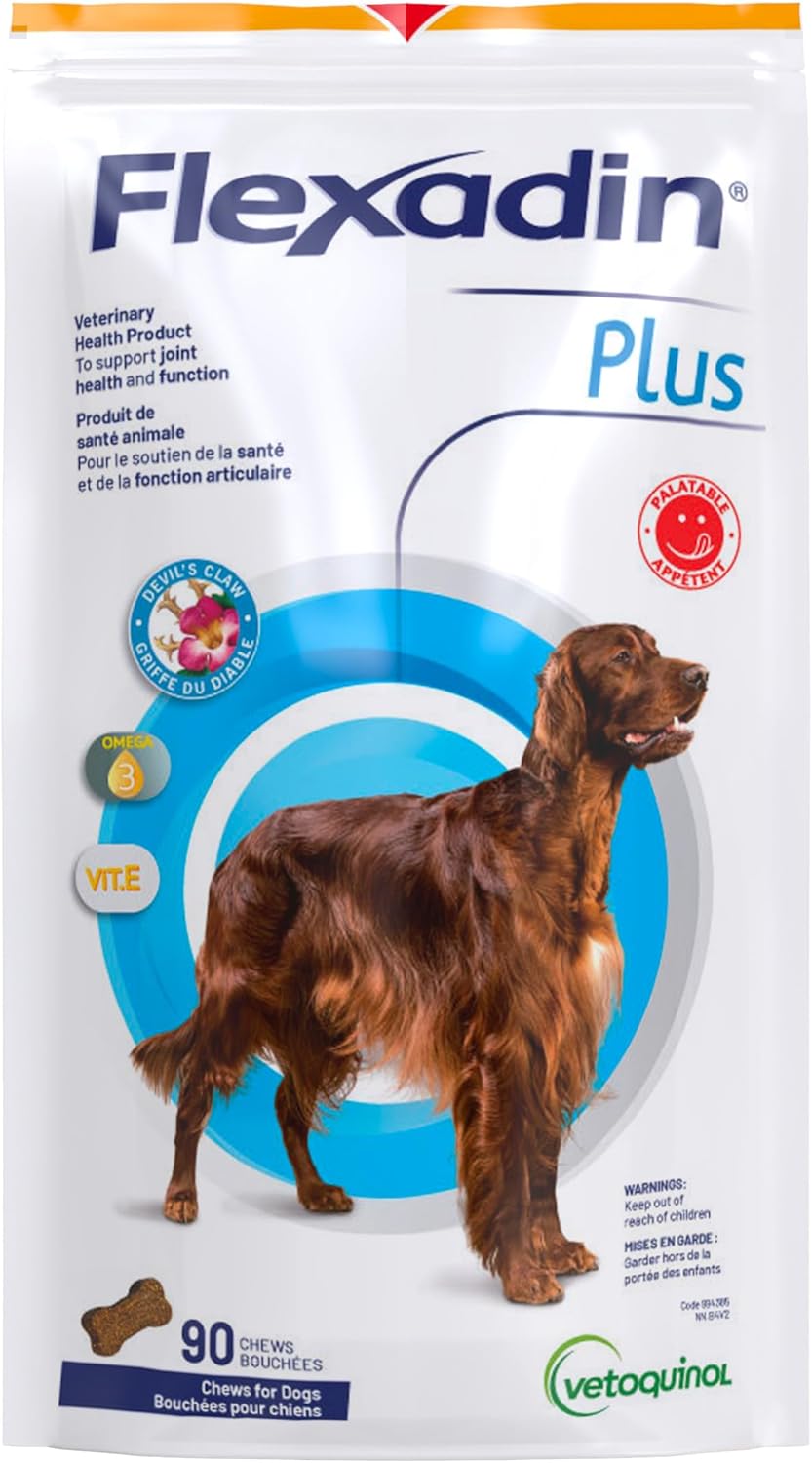 Flexadin Plus Healthy Joint Health Supplement Chews For Medium and Large Dogs