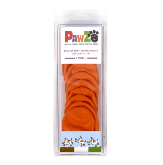 Protex PawZ Rubber Dog Boots 12 Count