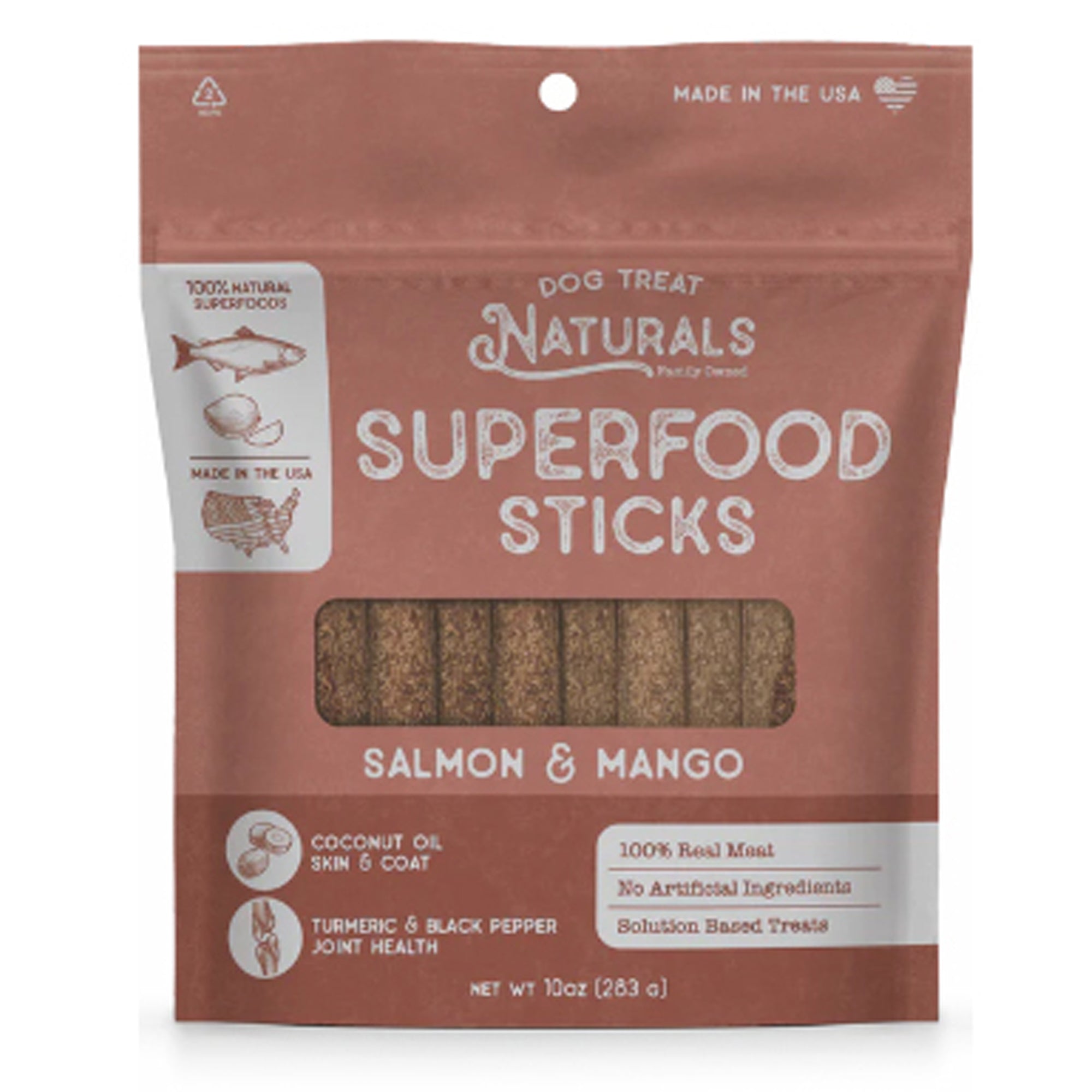 Superfood Sticks Dog Treats Salmon & Mango - 170 g