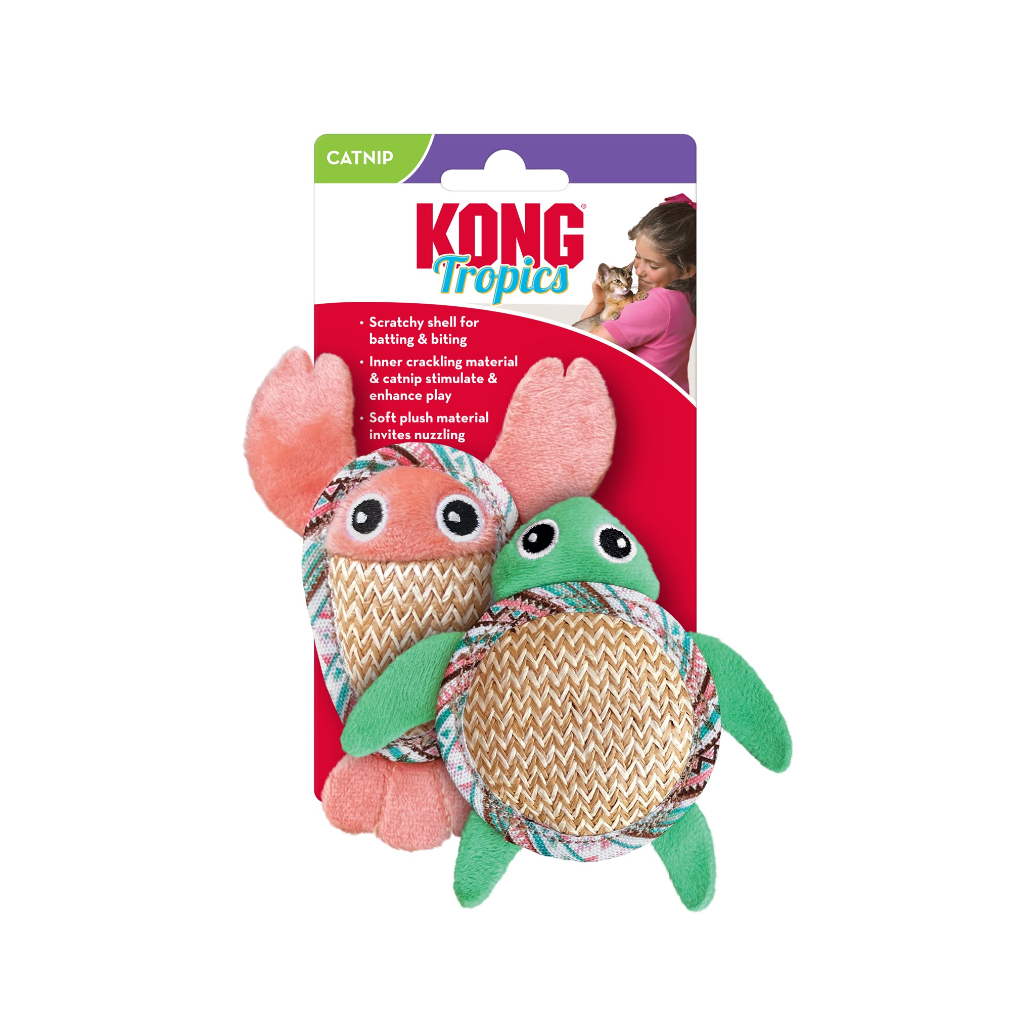 KONG Tropics Catnip Toy