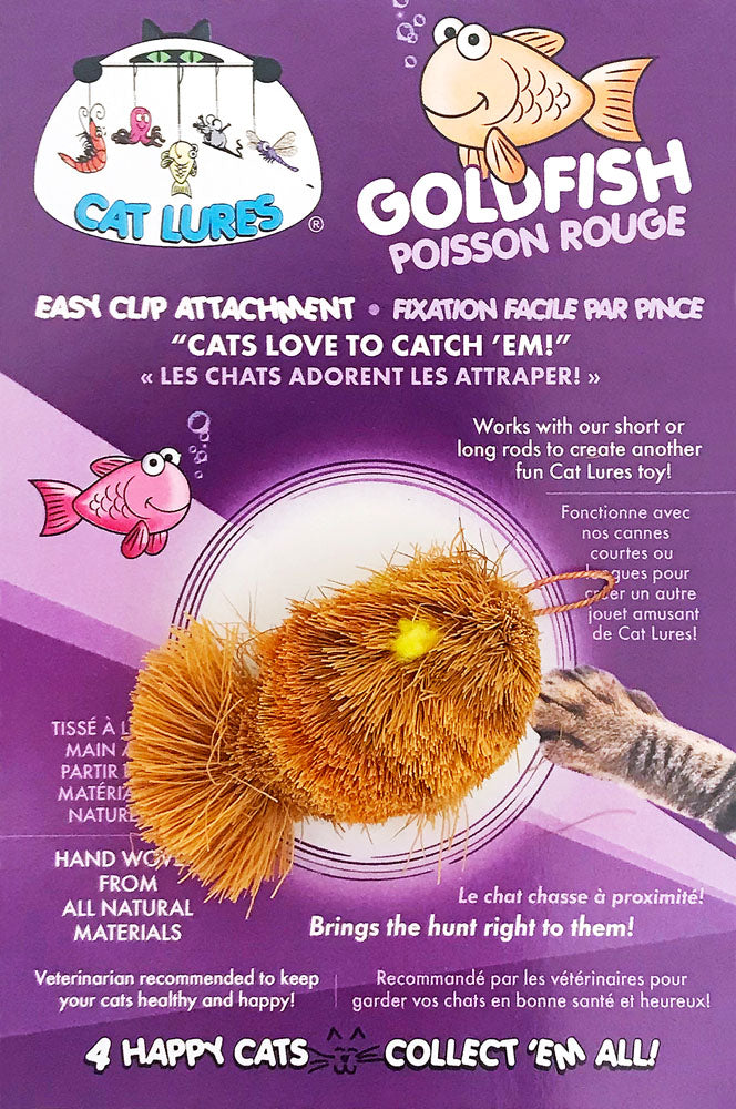 Cat Lures Da Fish! Goldfish