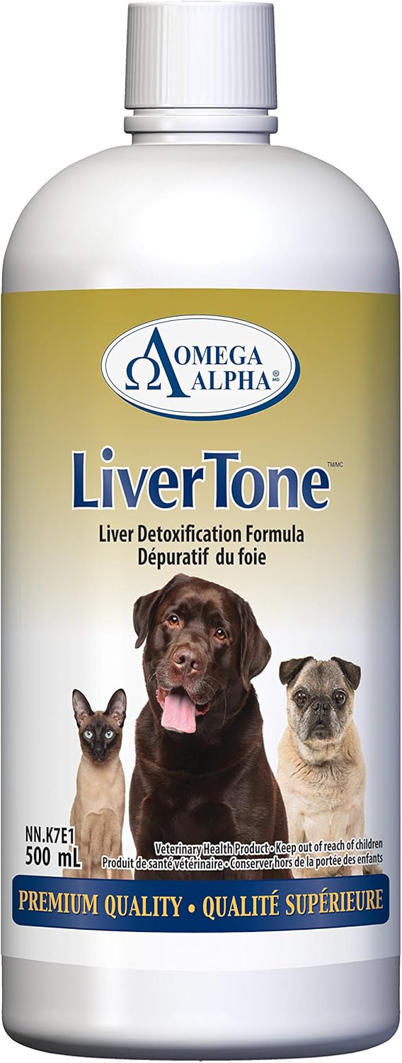 Omega Alpha LiverTone Supplement For Cats & Dogs