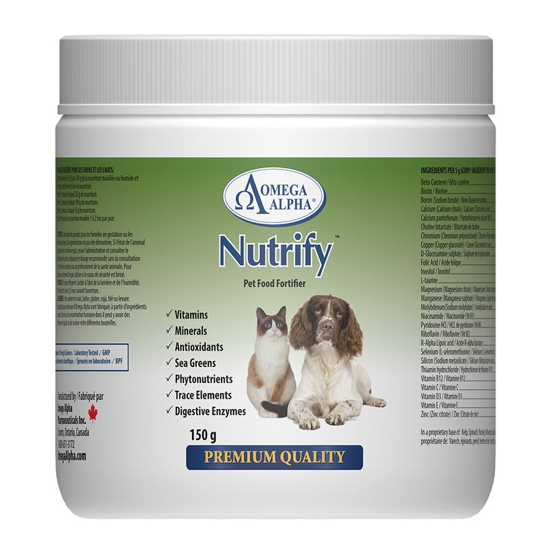 Omega Alpha Nutrify Supplement For Cats & Dogs