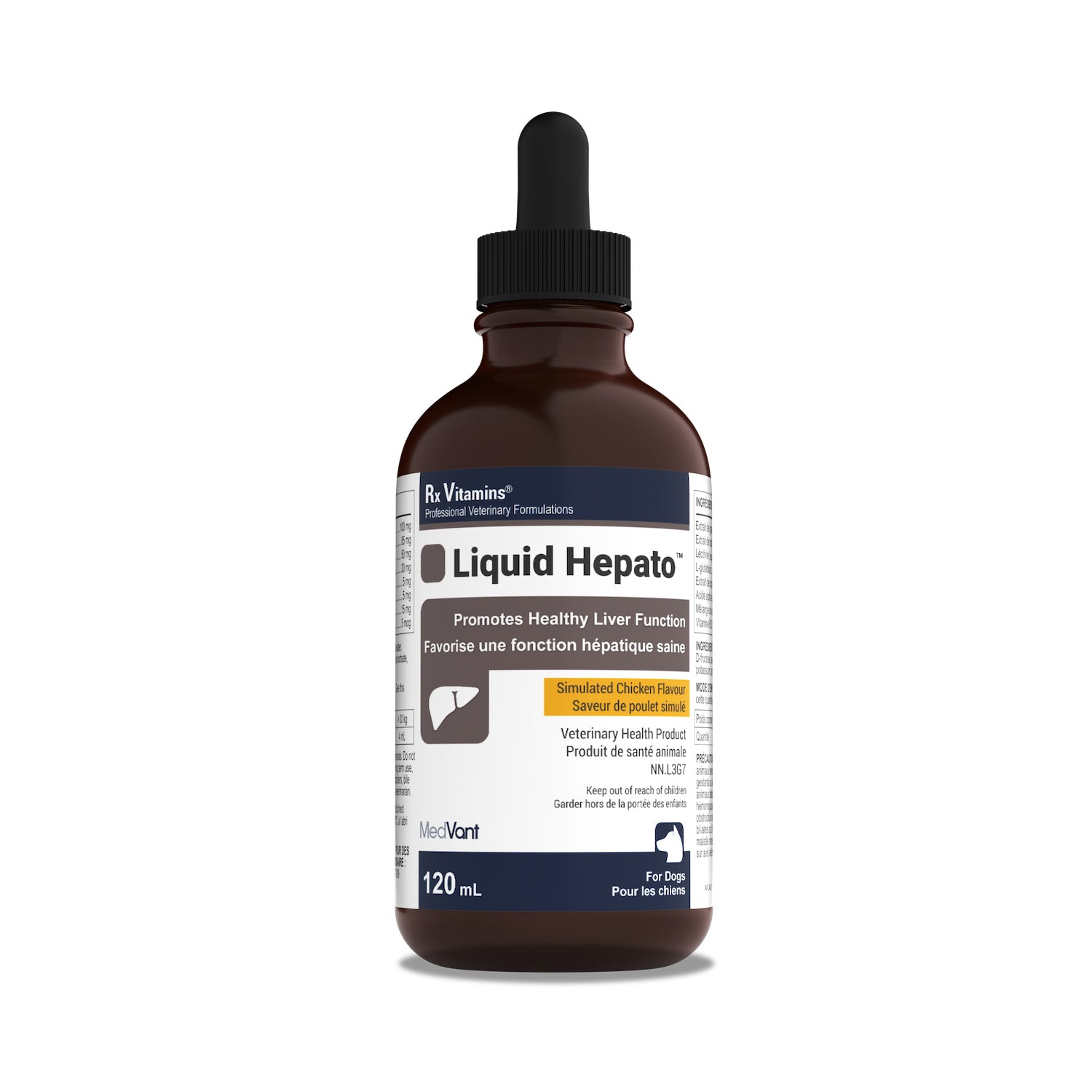 Rx Vitamins Liquid Hepato Chicken Flavour