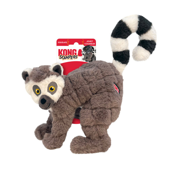 Scampers Lemur Plush Dog Toy