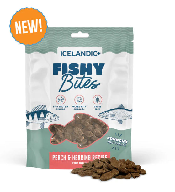 Icelandic+ Fishy Bites Treats For Dogs
