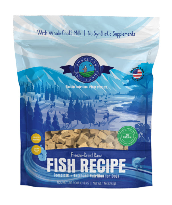 Fish Recipe Raw Freeze Dried Treats For Dogs